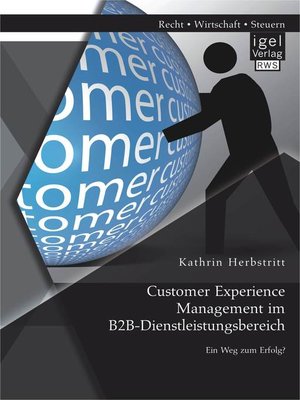 cover image of Customer Experience Management im B2B-Dienstleistungsbereich